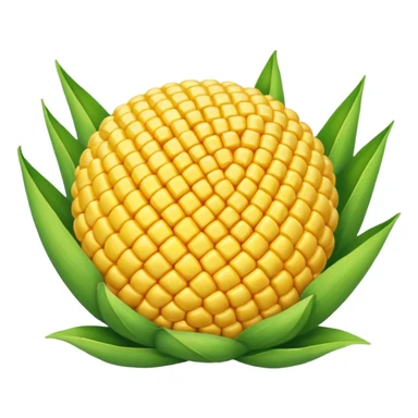 ball of corn sticker