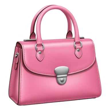 pink purse sticker