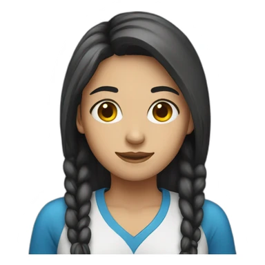 support girl sticker