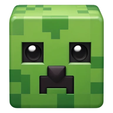Minecraft creeper  sticker