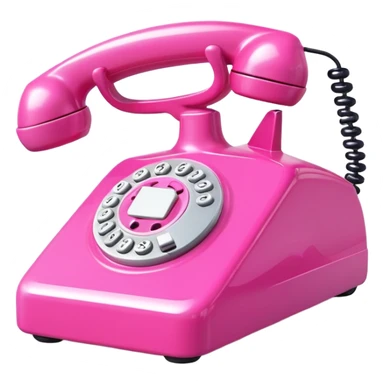 Fone rosa sticker