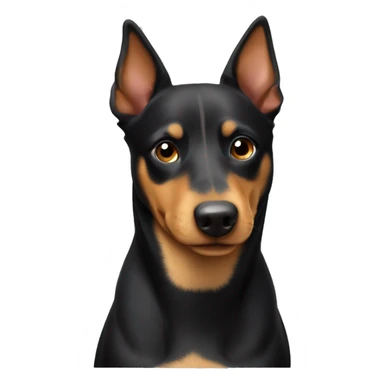 australian kelpie mix dog sticker