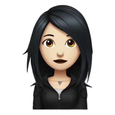 emo-vampire-girl sticker