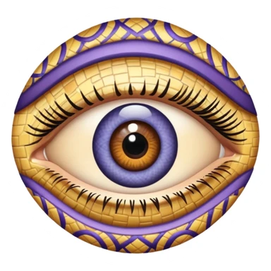 Iris, eye. sticker