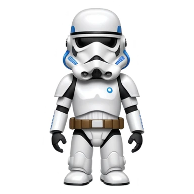 Pokémon with storm trooper sticker