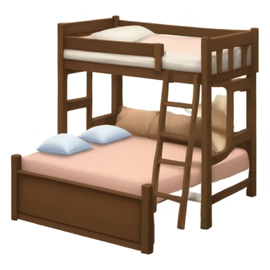 Cozy loft bed sticker