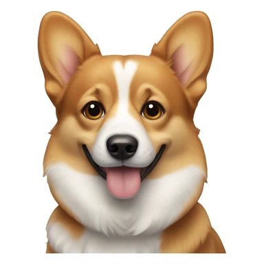 Dog corgi sticker
