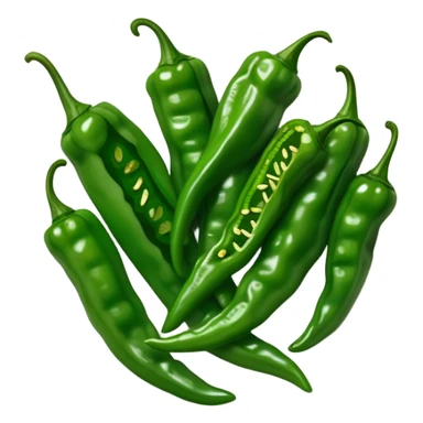 Plate of shishito peppers sticker