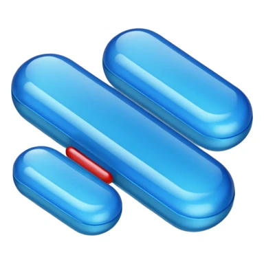 blister pack and blue medicines sticker