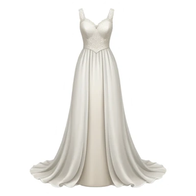 A wedding dress sticker