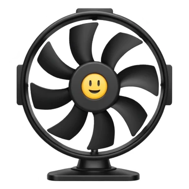 Gaming pc cabinet tab fan sticker