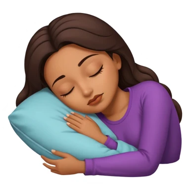 Latina baddie sleeping sticker