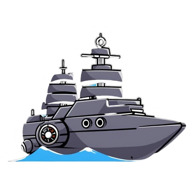 pirate star wars ship sticker