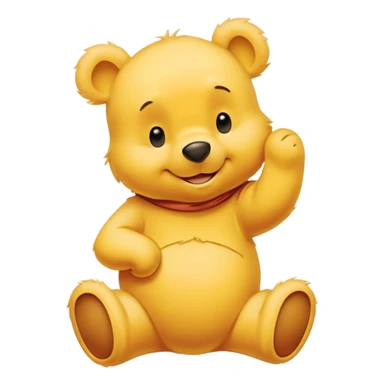 classic Winnie the Pooh sticker