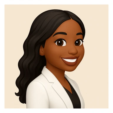 turn the second man in emoji style of the 1st image, match the facial features and match dressing style of the 2nd image, she is wearing white suit side pose sticker