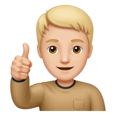 thumbs up but with 9 thumbs sticker