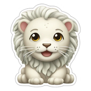 cute merlion sticker