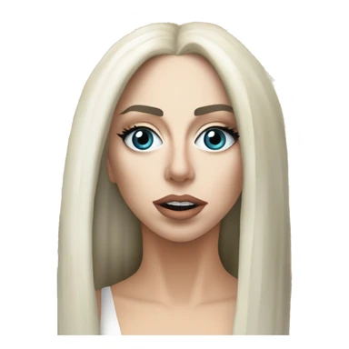 Сделай lady gaga как монашка молится  и на заднем плане sagrada familia sticker