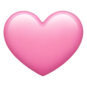 Little pink heart sticker