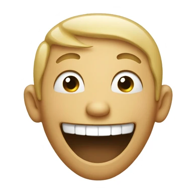 Laughing person sticker