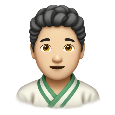 Korean traditional sticker