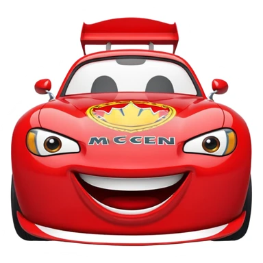 Puedes hacer un emoji del rayo mcqueen ?Puedes hacer un emoji del rayo mcqueen ? sticker