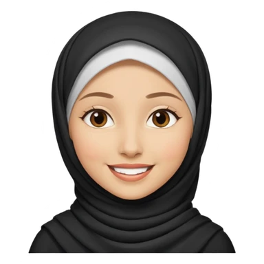 hijab woman sticker