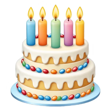 Gâteau d'anniversaire sticker