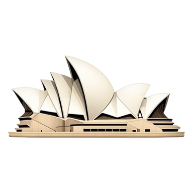 Sydney Opera House landmark sticker
