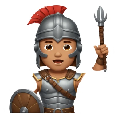 gladiator singing sticker