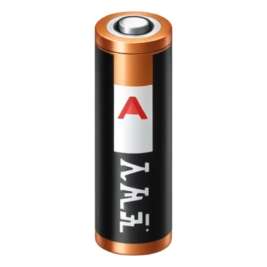 AA battery sticker