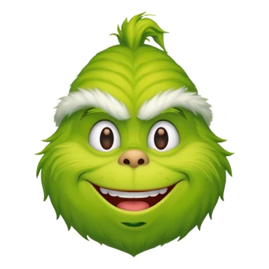 Un emoji de el Grinch sticker