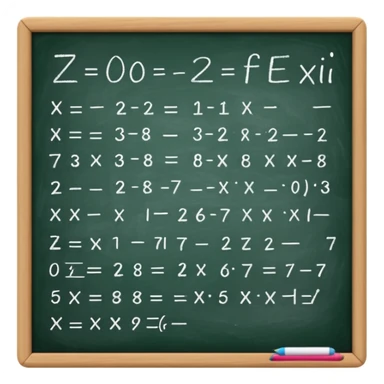 a bunch of mathematical equations sticker