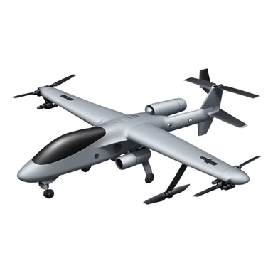 UAV Military aircraft sticker