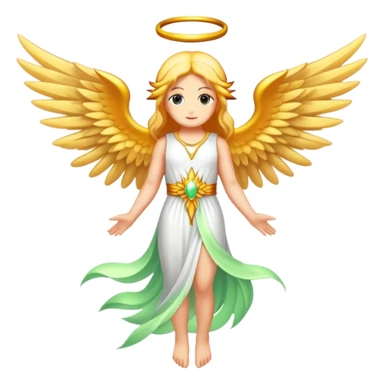 6 winged seraphim sticker
