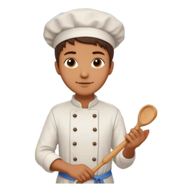 baker with rolling pin in Medieval Villagers sticker