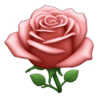 Strength toughness glass rose ￼ sticker