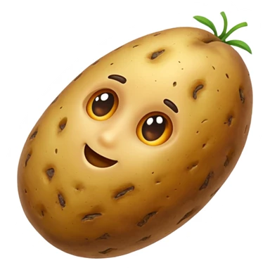 Potato, no face sticker