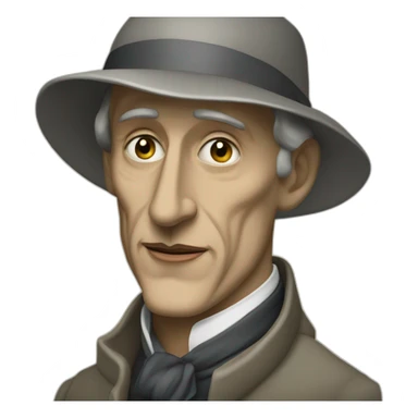 Braque de weimar sticker