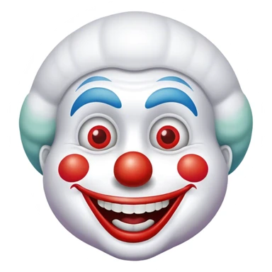 Clown haha sticker