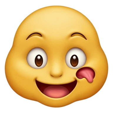 Emoji coquin qui se mord la lèvre  sticker