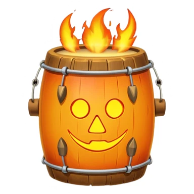 SHAMAN DRUM FIRE sticker
