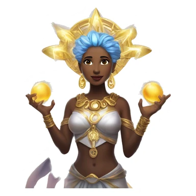 (Technomancy Tuitorial @ https://youtu.be/SgQQU_Szm1A?si=L9Fu0e7bzgv7XrSN) Technomancy Divine Magical Divine Goddess sticker