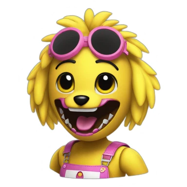 Toy Chica fnaf sticker