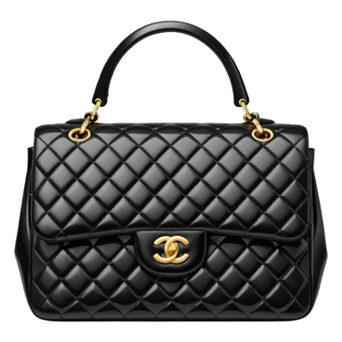 black chanel bag sticker