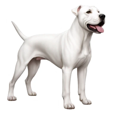 Dogo Argentino Dog Breed Full Body sticker