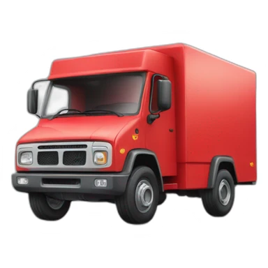 truck royal mail sticker