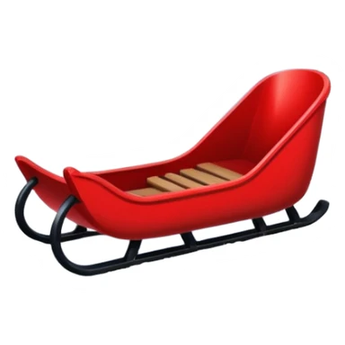 navidad trineo  sticker