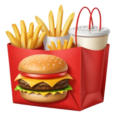 1990’s McDonald’s meal sticker