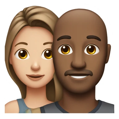 husband, wife and baby sticker